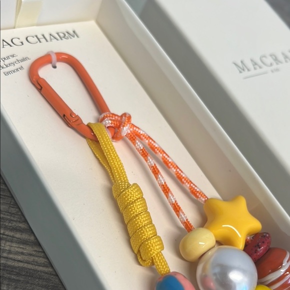 Macrae Bright Bag Charm 💛🧡 - Picture 5 of 9